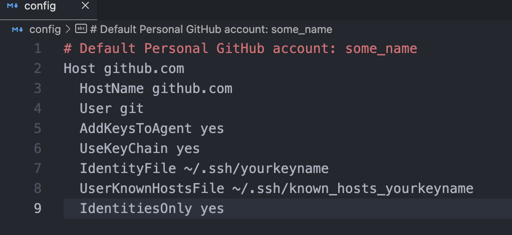 Config File