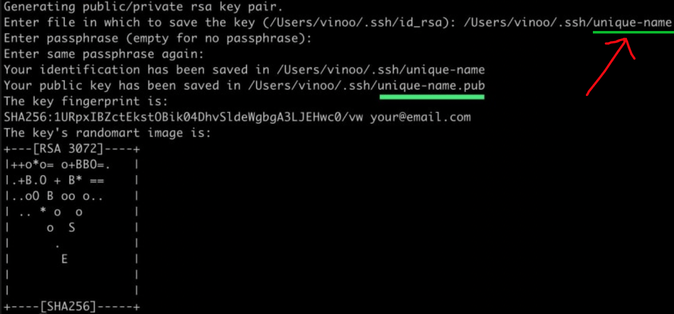 Generate SSH Key